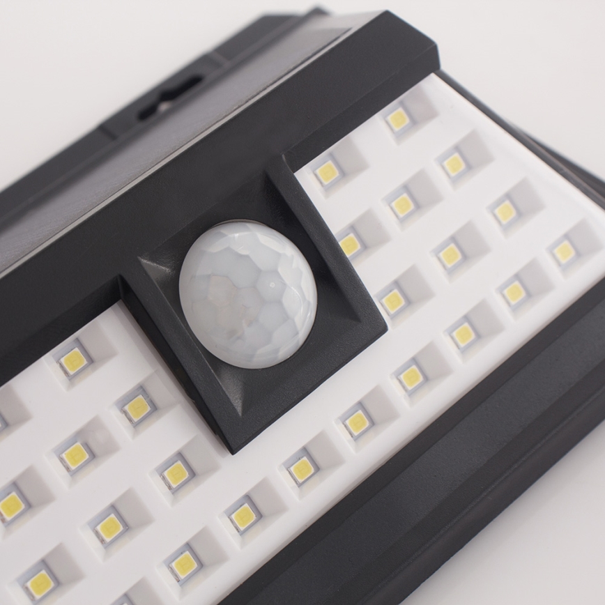 LED Solarna stenska svetilka s senzorjem LED/5W/3,7V 1800 mAh IP65