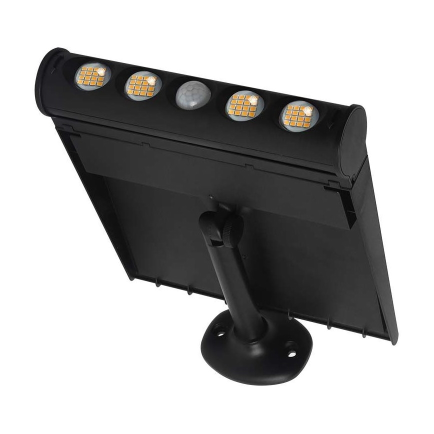 LED Solarna stenska svetilka s senzorjem LED/8W/3,7V IP65 3000K