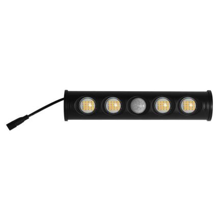 LED Solarna stenska svetilka s senzorjem LED/8W/3,7V IP65 3000K