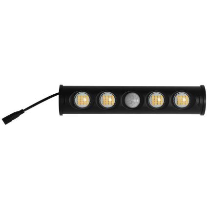 LED Solarna stenska svetilka s senzorjem LED/8W/3,7V IP65 4000K