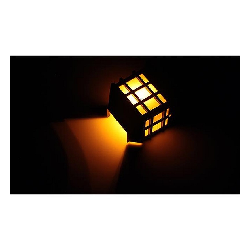 LED Solarna stenska svetilka s senzorjem mraka LED/2V 70 mAh IP44