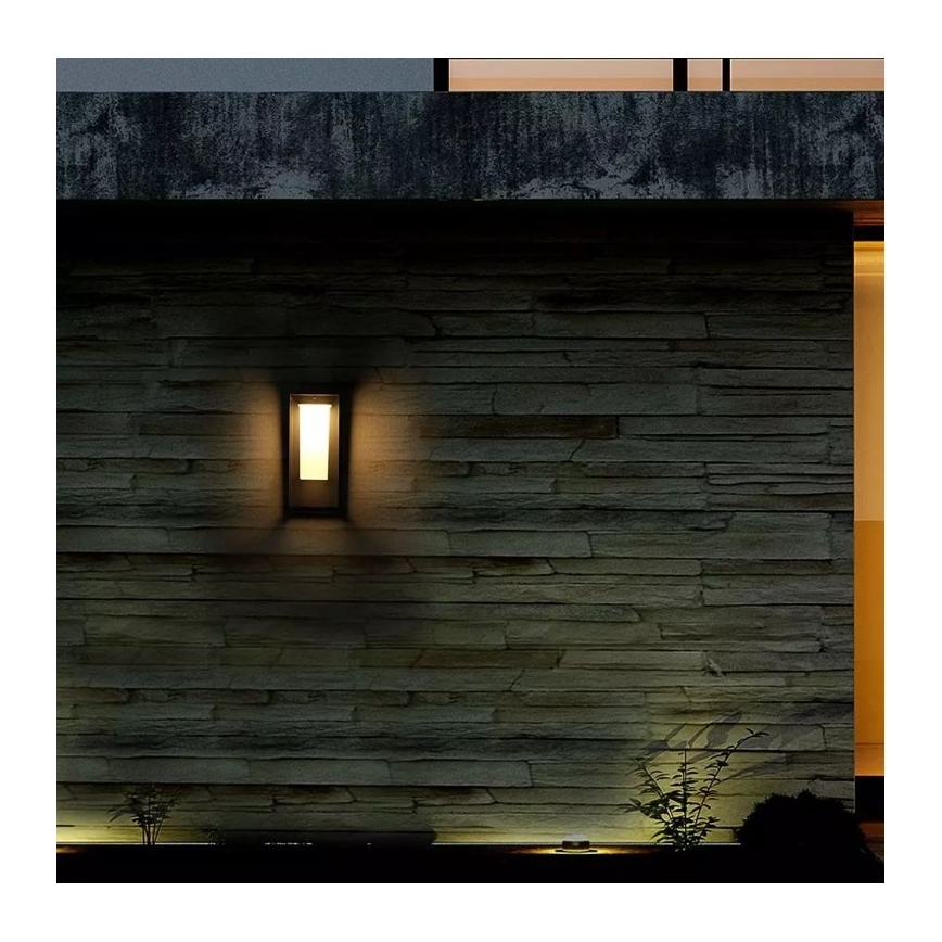 LED Solarna stenska svetilka s senzorjem SAMSUNG CHIP LED/2W/3,7V IP65 2600 mAh