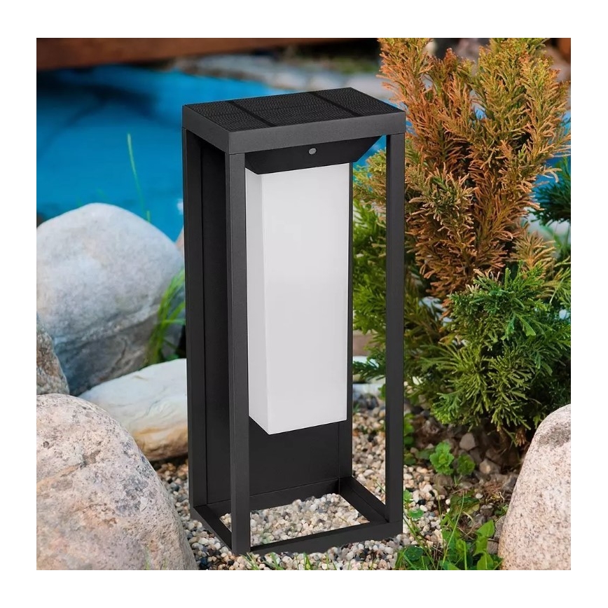 LED Solarna stenska svetilka s senzorjem SAMSUNG CHIP LED/2W/3,7V IP65 2600 mAh