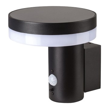 LED Solarna stenska svetilka s senzorjem SOLARIS3 LED/5,5W/3,7V 4000K IP44 2600 mAh