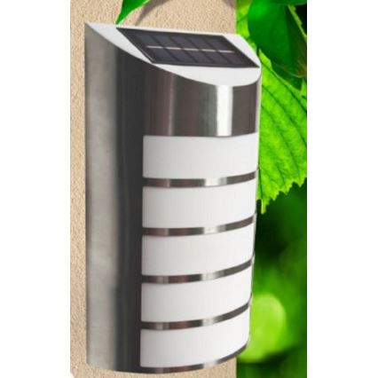 LED Solarna stenska svetilka SAFFO LED/3,7V 2000 mAh IP44