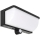 LED solarna stenska svetilka z detektorjem gibanja in senzorjem mraka LED/3W/3,7V IP54 1500 mAh črna
