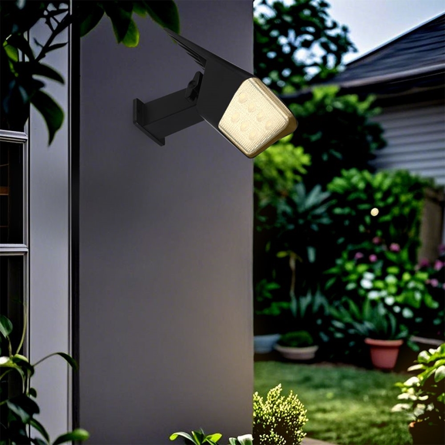 LED solarna svetilka 2 v 1 LED/1,3W/3,7V 3000/4000/6400K IP65 1200 mAh