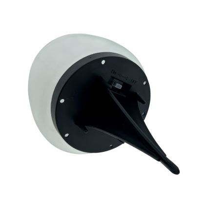LED solarna svetilka 2xLED/1,2V 300 mAh IP44 črna/bela