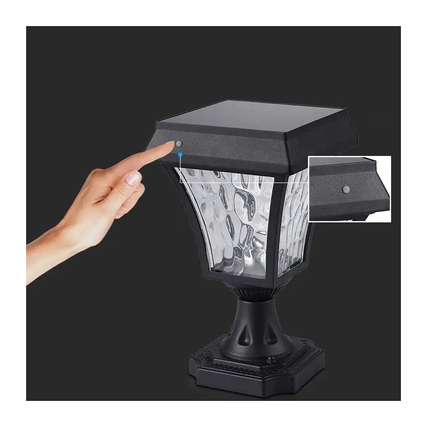 LED Solarna svetilka 3v1 LED/2W/5,5V 3000K/6000K IP65 2200 mAh