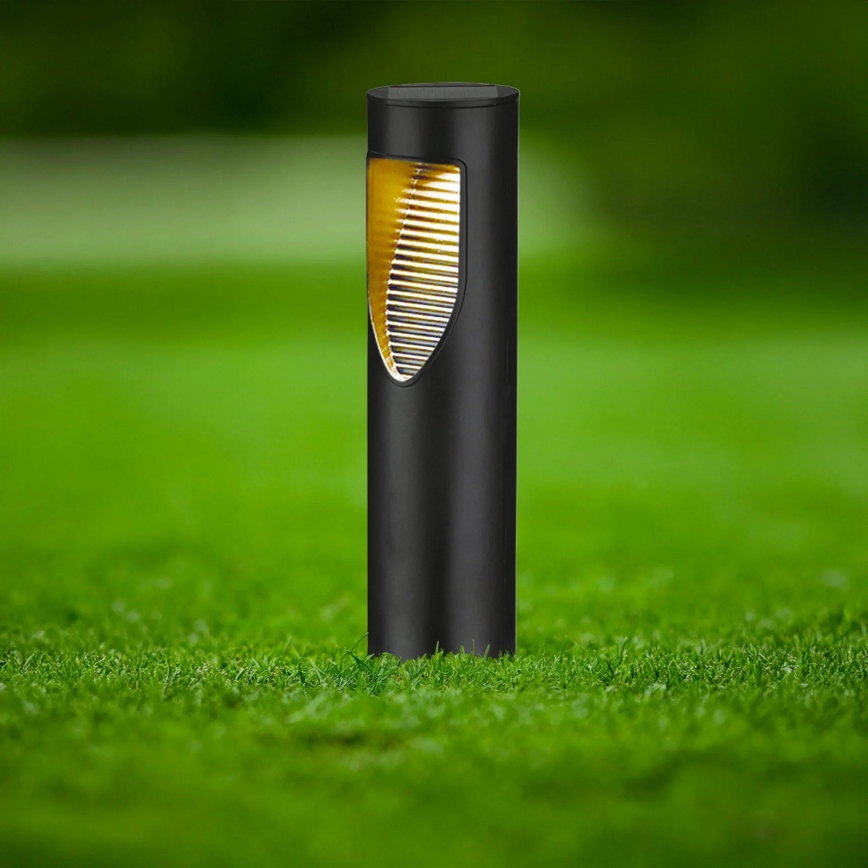 LED solarna svetilka ADDIS LED/1,2V 600 mAh IP44 črna