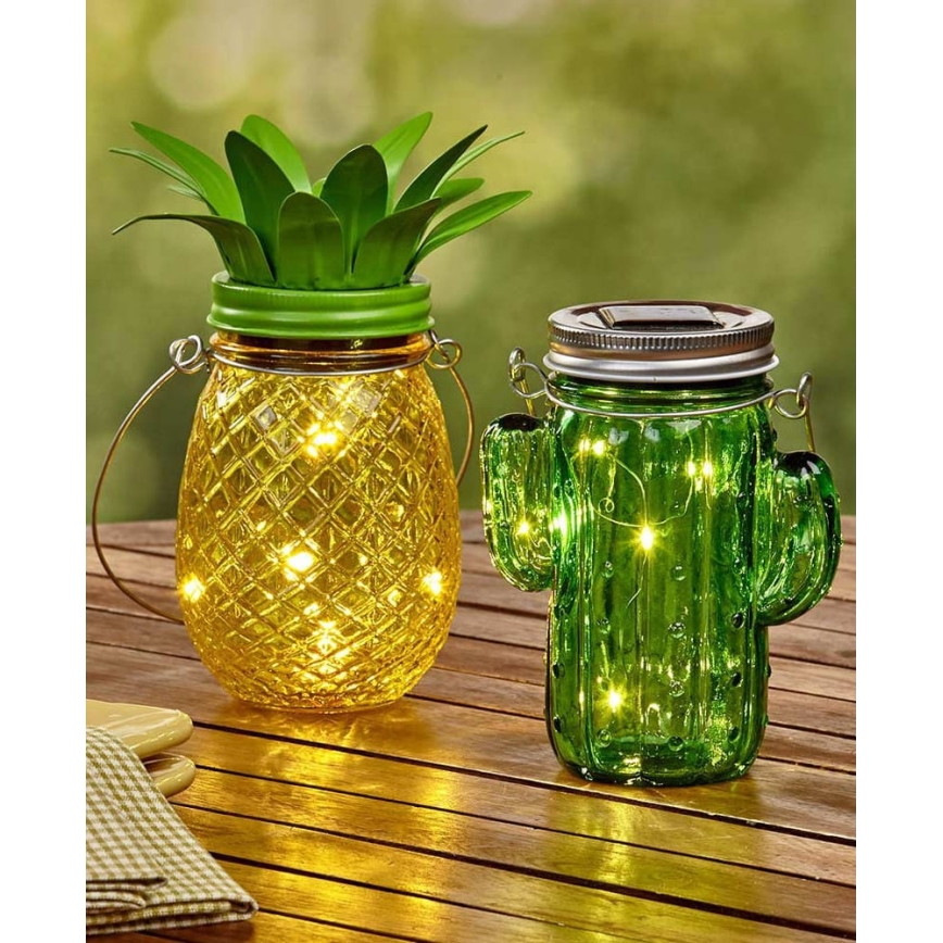 LED Solarna svetilka CACTUS LED/1,2V IP44
