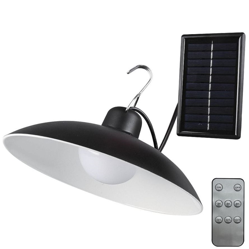 LED Solarna svetilka CELINA LED/1,8W/3,7V 2400 mAh IP44 + Daljinski upravljalnik