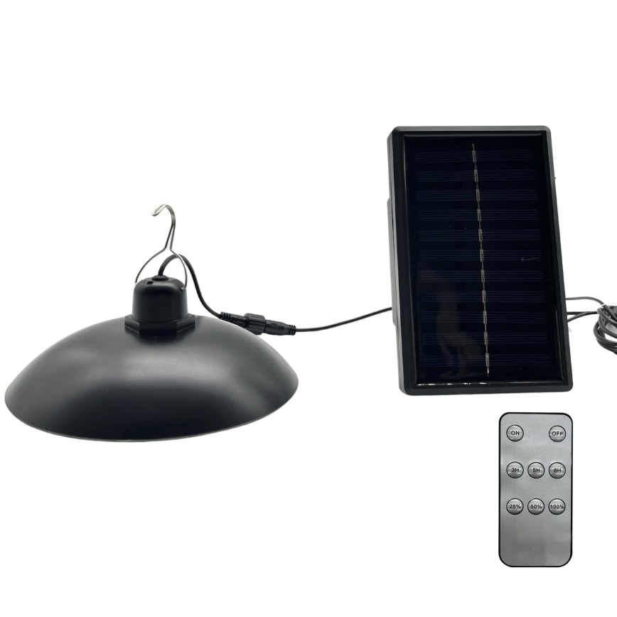 LED Solarna svetilka CELINA LED/1,8W/3,7V 2400 mAh IP44 + Daljinski upravljalnik
