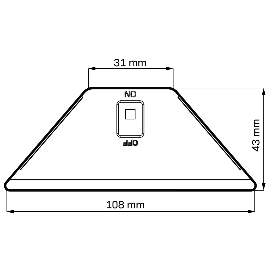 LED solarna svetilka ELI LED/4,5W/3,7V 500 mAh IP44 črna