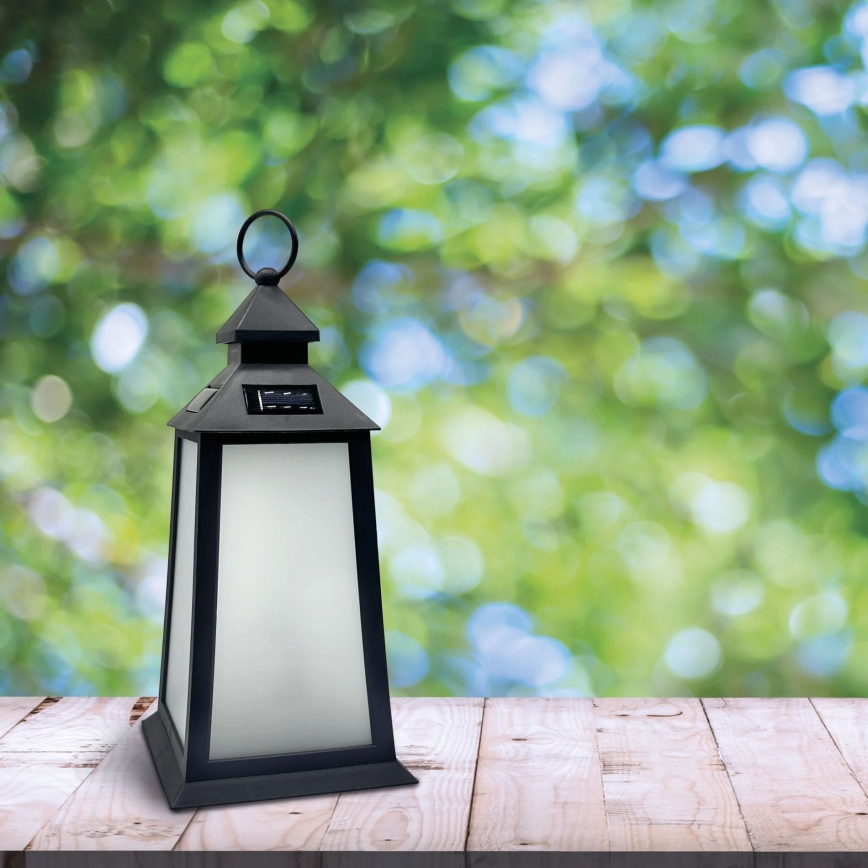 LED Solarna svetilka FENIX LED/1,2V 200 mAh IP44 črna