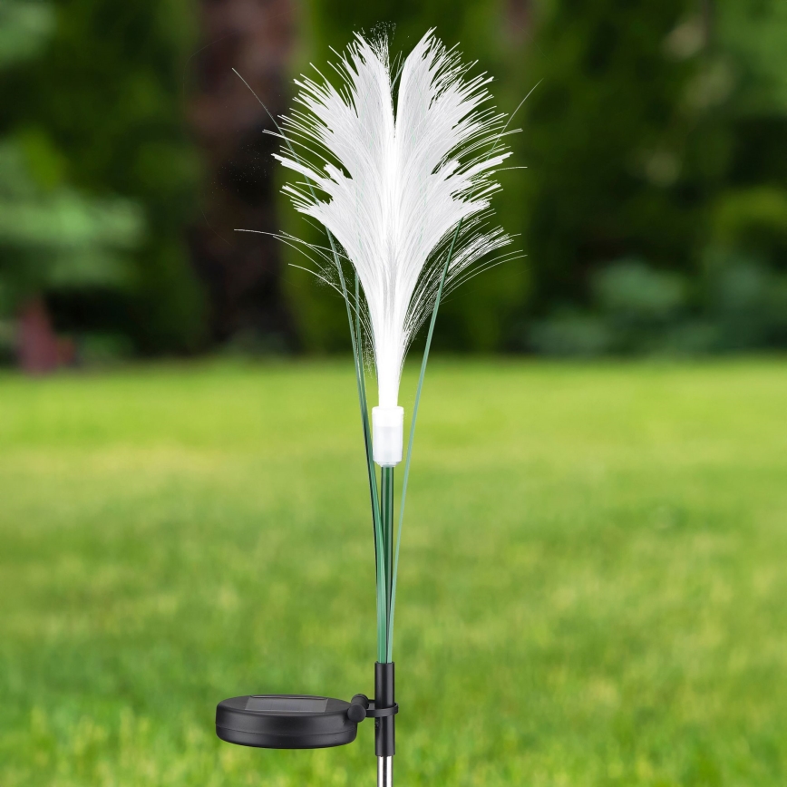 LED Solarna svetilka GRASS LED/1,2V 3000K 600 mAh IP44 črna