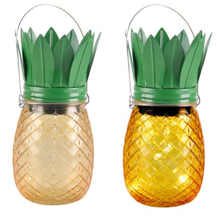 LED Solarna svetilka JAR LED/1,2V IP44 ananas