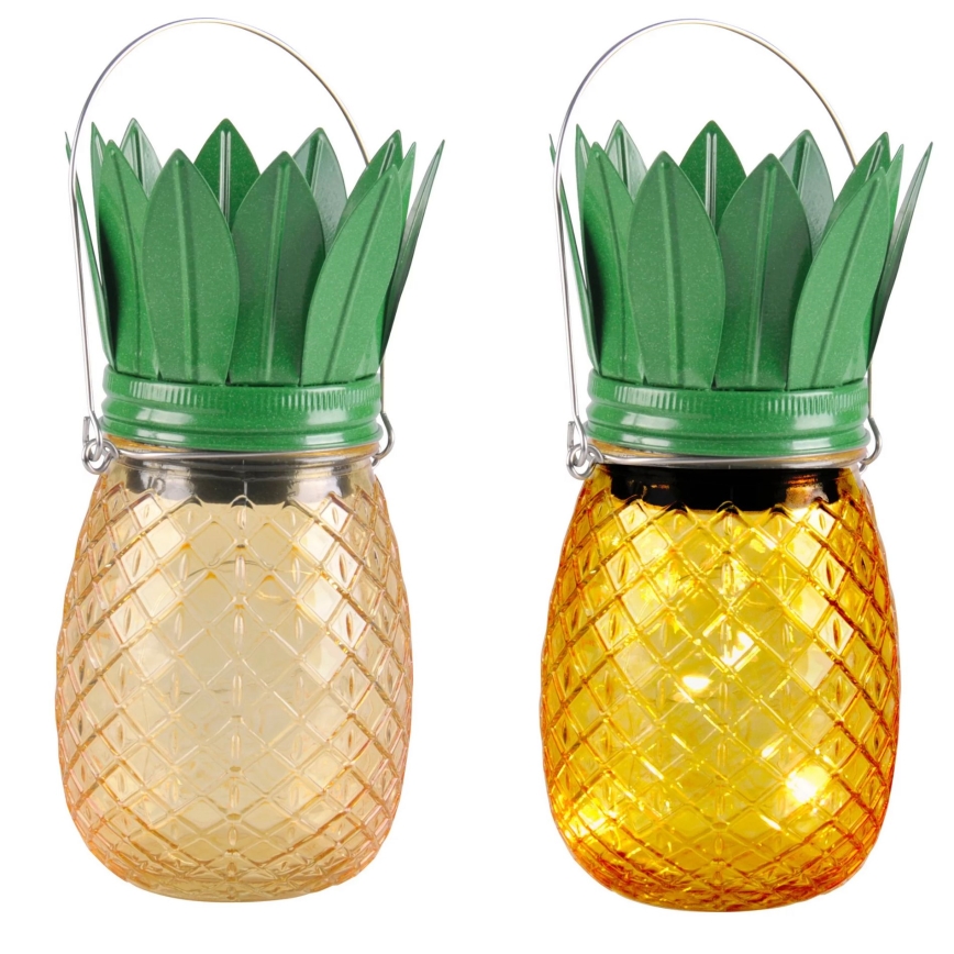 LED Solarna svetilka JAR LED/1,2V IP44 ananas