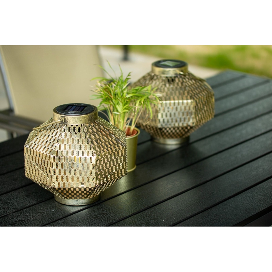 LED Solarna svetilka LAURA 1xE27/1,2V 300 mAh IP44