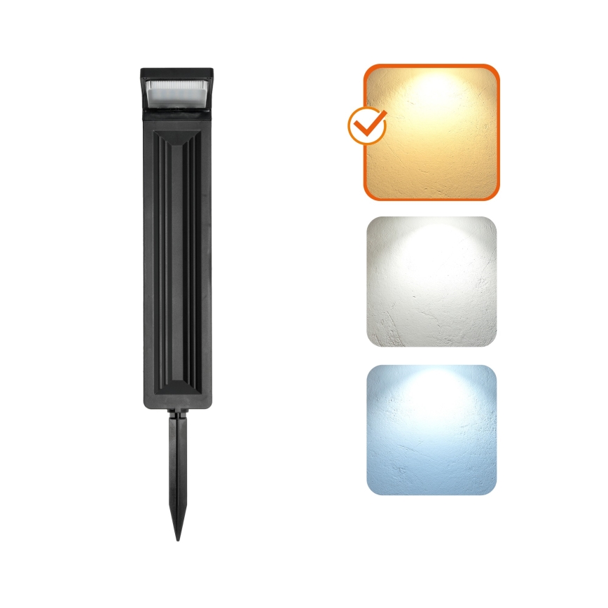 LED Solarna svetilka LED/0,2W/3,7V 6500K IP44 2200 mAh