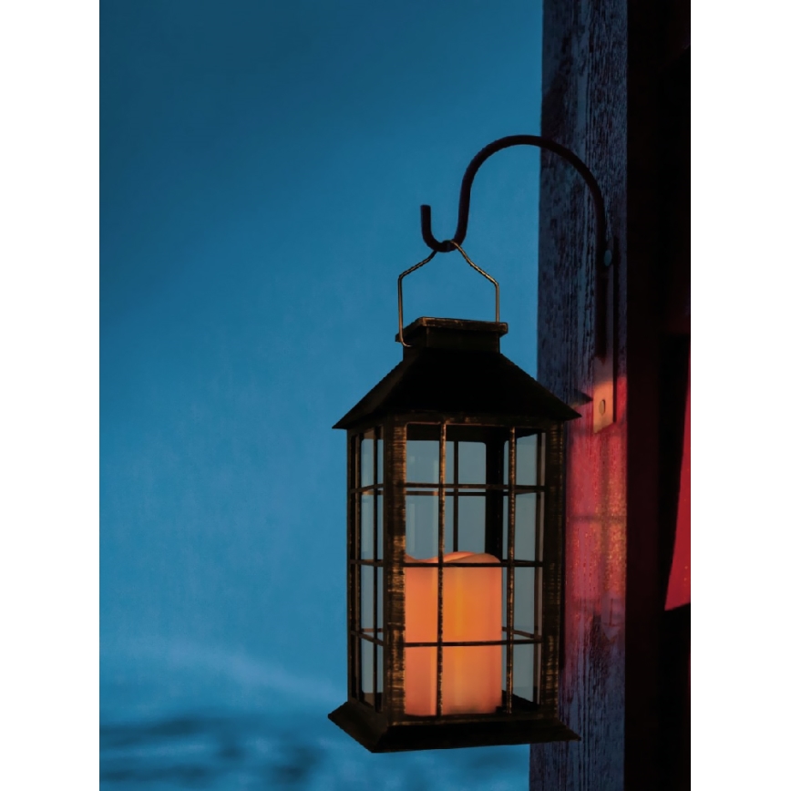 LED Solarna svetilka LED/1,2V 200 mAh IP44 patina