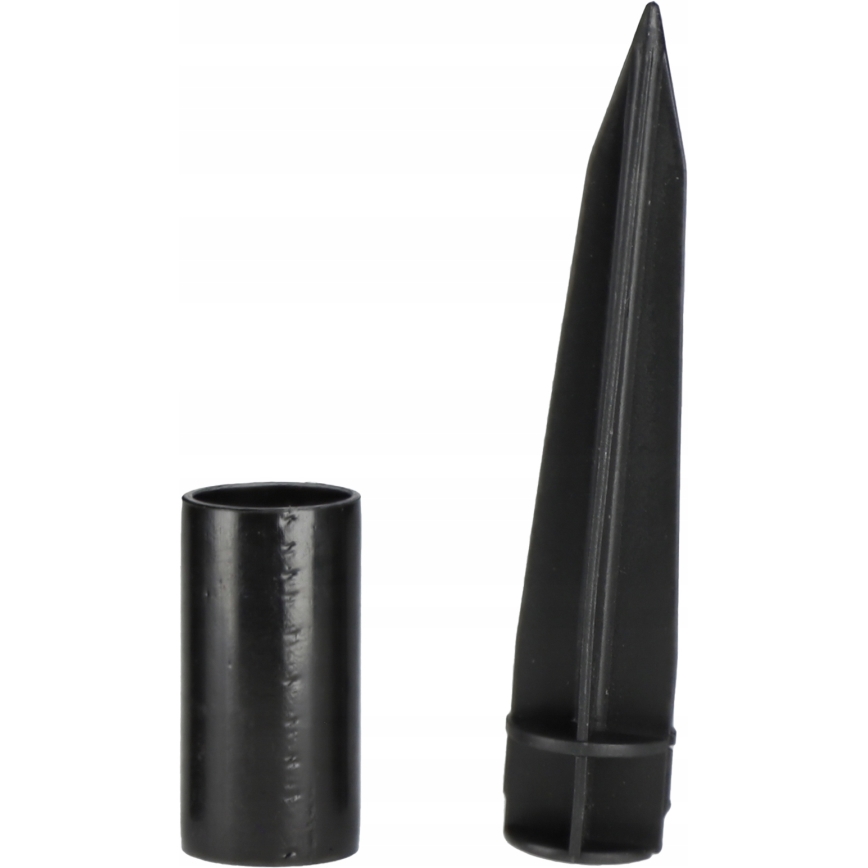 LED solarna svetilka LED/1,2V 6500 K 200 mAh premer 15 cm IP44 bela/črna