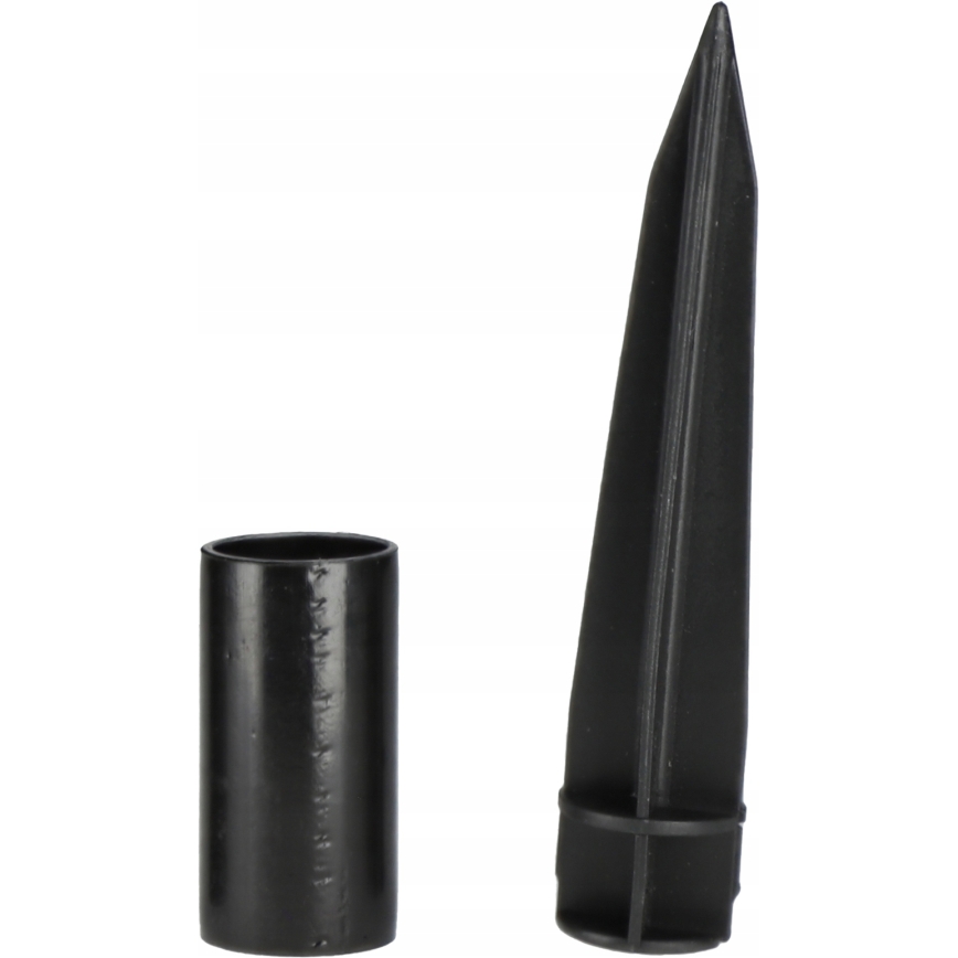 LED solarna svetilka LED/1,2V 6500K 200 mAh premer 10 cm IP44 bela/črna