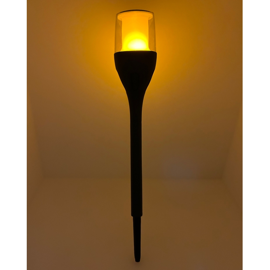 LED solarna svetilka LED/1,2V 800 mAh IP44 črna