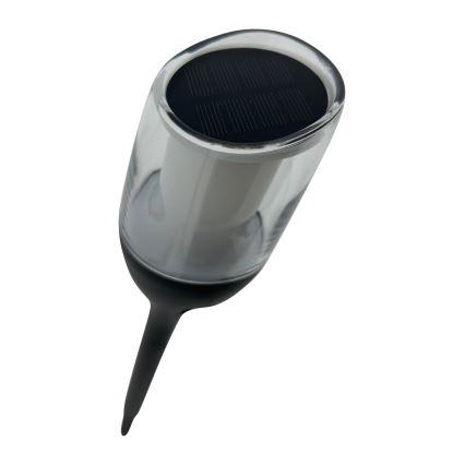 LED solarna svetilka LED/1,2V 800 mAh IP44 črna