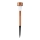 LED Solarna svetilka LED/2V 40 mAh IP44 baker