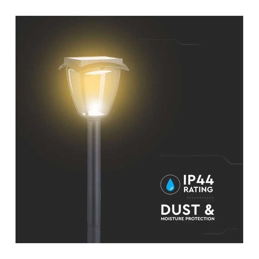 LED Solarna svetilka LED/2W/230V 93 cm 3000/6000K IP65