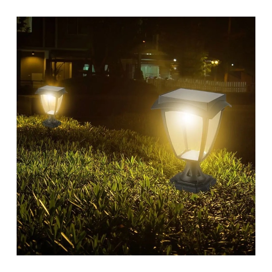 LED Solarna svetilka LED/2W/3,7V 3000/6000K IP65 2200 mAh