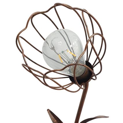 LED Solarna svetilka LILLY 1xE27/1,2V IP44