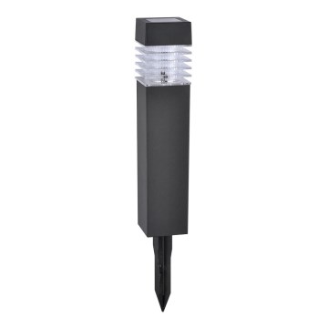 LED solarna svetilka MARTIN LED/1,2V 150 mAh IP44 črna