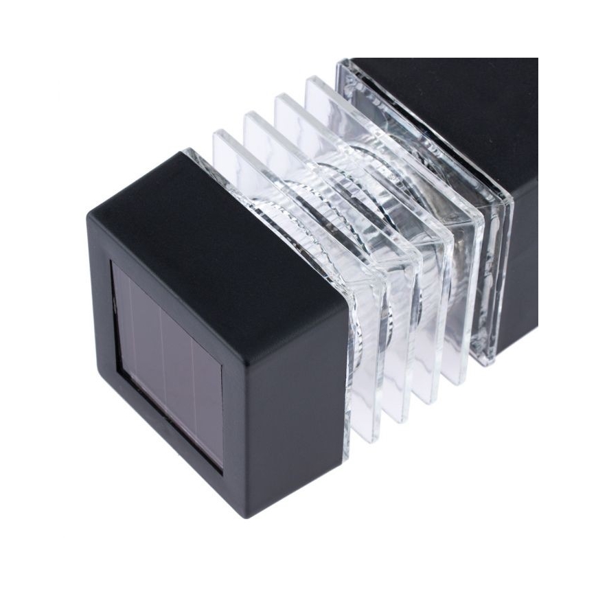 LED solarna svetilka MARTIN LED/1,2V 150 mAh IP44 črna