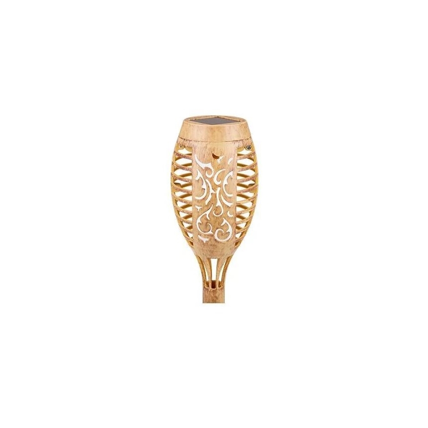 LED Solarna svetilka MINISPARK BAMBOO LED/1,8W/5,5V IP44 bež