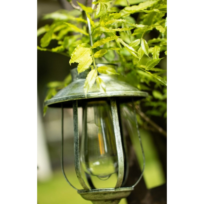 LED Solarna svetilka MOLLY 1xE27/1,2V IP44