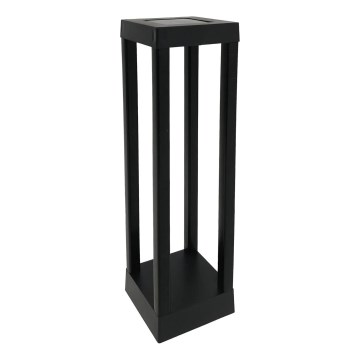 LED Solarna svetilka PALERMO LED/3,7V 500 mAh 46 cm IP44 črna