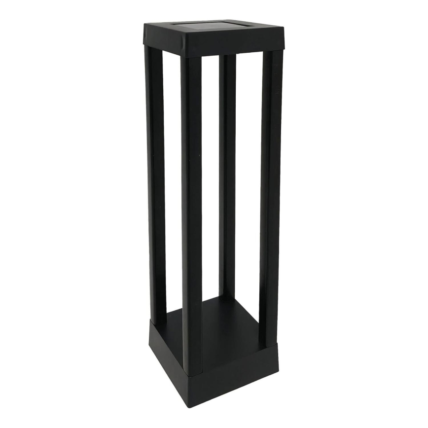 LED Solarna svetilka PALERMO LED/3,7V 500 mAh 46 cm IP44 črna