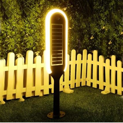 LED Solarna svetilka s senzorjem BOLLARD LED/5W/5,5V 70 cm 3000K IP65 2000 mAh