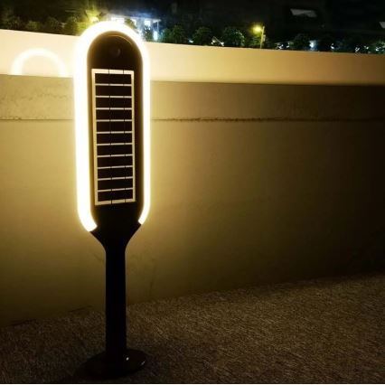 LED Solarna svetilka s senzorjem BOLLARD LED/5W/5,5V 70 cm 4000K IP65 2000 mAh