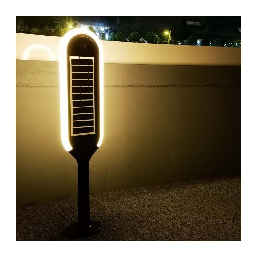 LED Solarna svetilka s senzorjem BOLLARD LED/5W/5,5V 70 cm 4000K IP65 2000 mAh