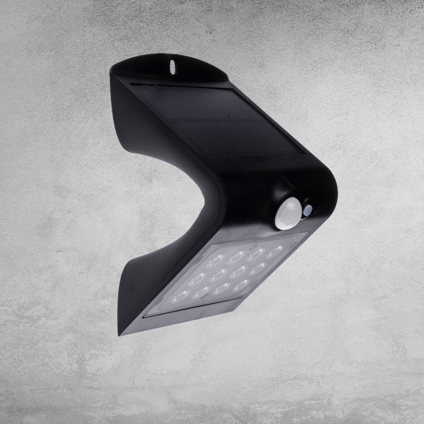 LED Solarna svetilka s senzorjem gibanja in mraka LED/1,5W/1200 mAh 3,7V IP65