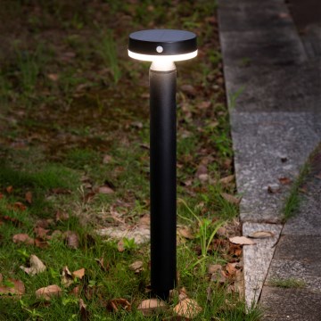 LED Solarna svetilka s senzorjem GWINEA LED/4,5W/3,7V 2000 mAh 50 cm IP44 črna