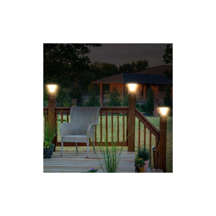 LED Solarna svetilka s senzorjem LED/15W/3,2V 4000K/6000K IP65 6000 mAh