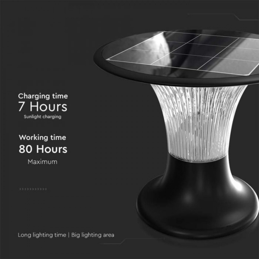 LED Solarna svetilka s senzorjem LED/15W/3,2V 4000K/6000K IP65 6000 mAh