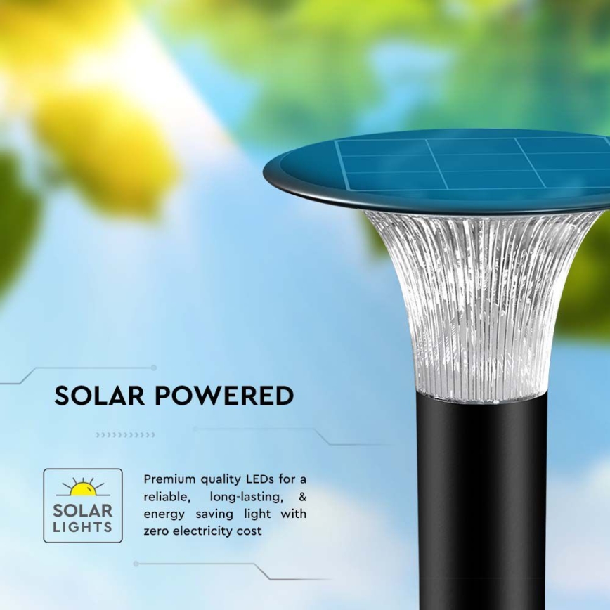 LED Solarna svetilka s senzorjem LED/15W/3,2V 4000K/6000K IP65 6000 mAh