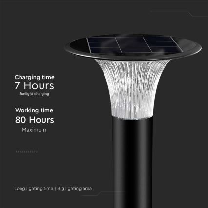 LED Solarna svetilka s senzorjem LED/15W/3,2V 4000K/6000K IP65 6000 mAh