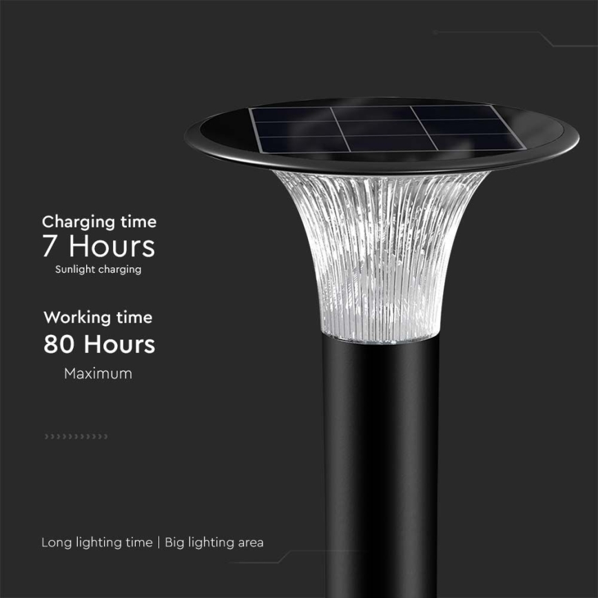 LED Solarna svetilka s senzorjem LED/15W/3,2V 4000K/6000K IP65 6000 mAh