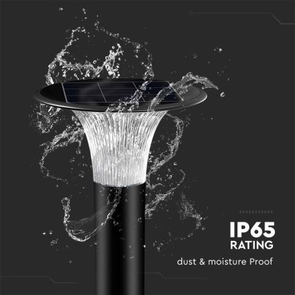 LED Solarna svetilka s senzorjem LED/15W/3,2V 4000K/6000K IP65 6000 mAh